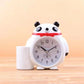 Réveil Enfant 3 Ans – Horloge Panda avec Support à Stylos