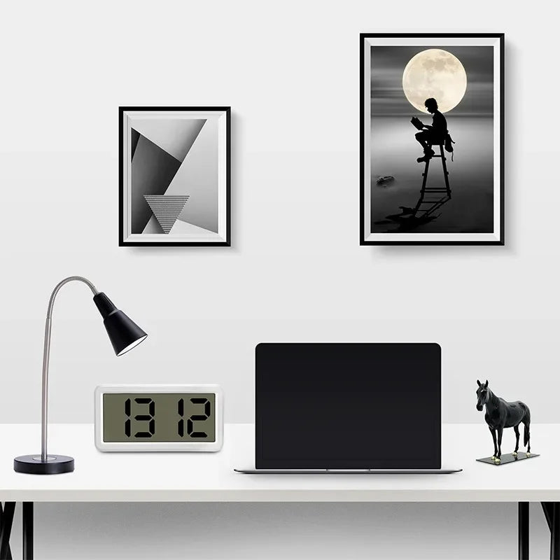 Réveil Digital Minimaliste