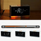 Radio Réveil Connecté Multifonction BT/FM/USB Affichage LED Chargeur