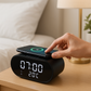 Radio Réveil Ado Connecté - Chargeur Sans Fil, Affichage Température