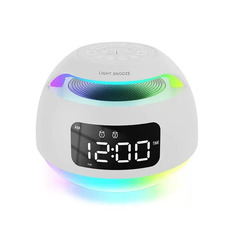 Radio Réveil Ado Sphère LED avec Bluetooth et Double Alarme