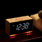 Radio Réveil Connecté Multifonction BT/FM/USB Affichage LED Chargeur