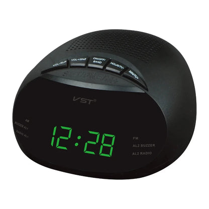 Radio Réveil Design Numérique avec Double Alarme et Affichage LED