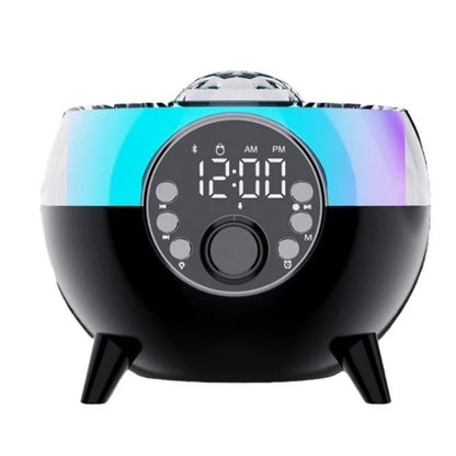 Radio Réveils Design Projecteur Galaxie Haut-Parleur Bluetooth
