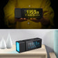 Radio Réveil Lumineux LED avec Bluetooth et Haut-Parleur Intégré