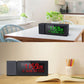 Radio Réveil Lumineux LED avec Bluetooth et Haut-Parleur Intégré