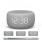 Radio Réveil Lumineux LED avec Bluetooth et Veilleuse – Design Moderne