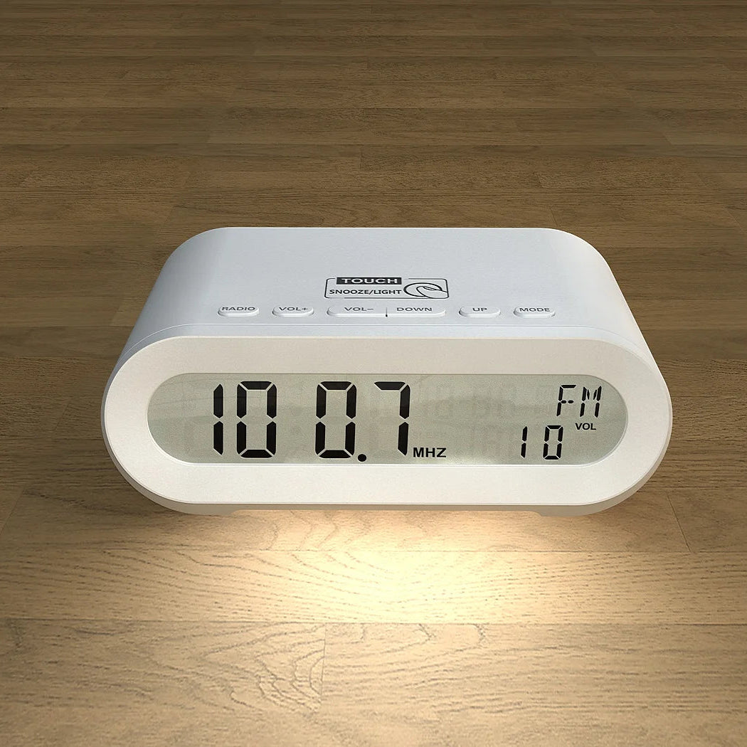 Réveil Ado – Réveil Digital avec Fonction Snooze 9 Minutes et Écran LCD