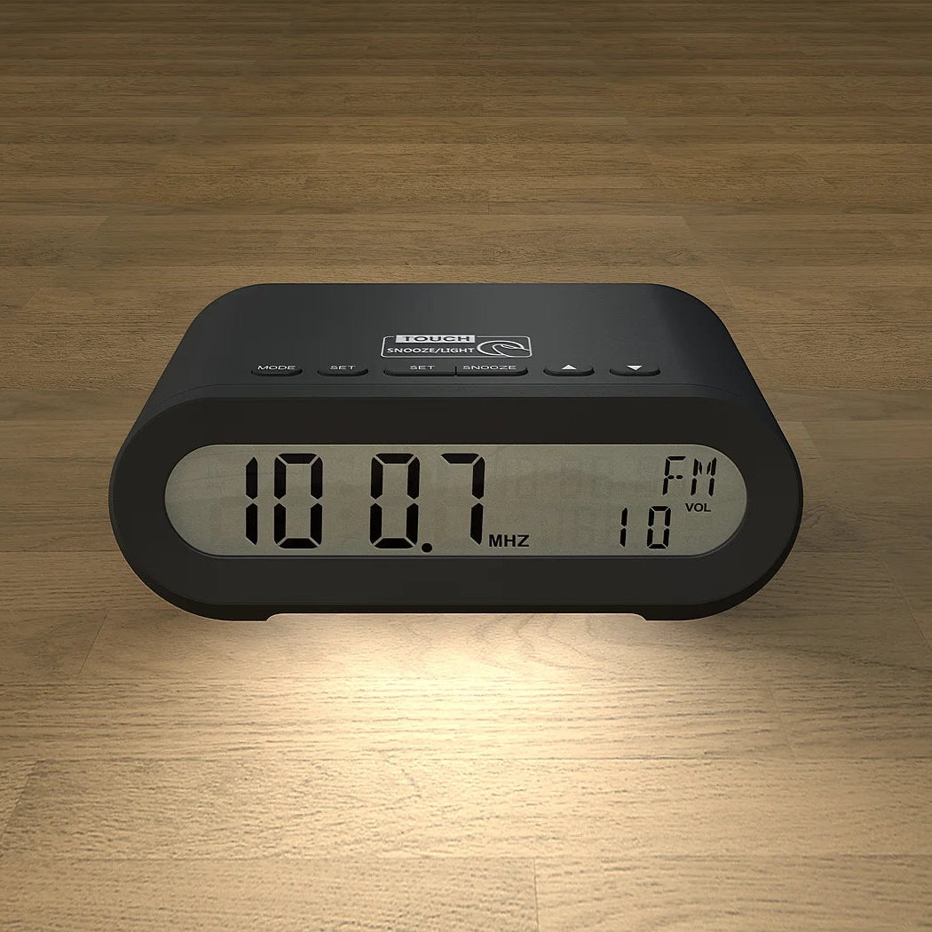 Réveil Ado – Réveil Digital avec Fonction Snooze 9 Minutes et Écran LCD