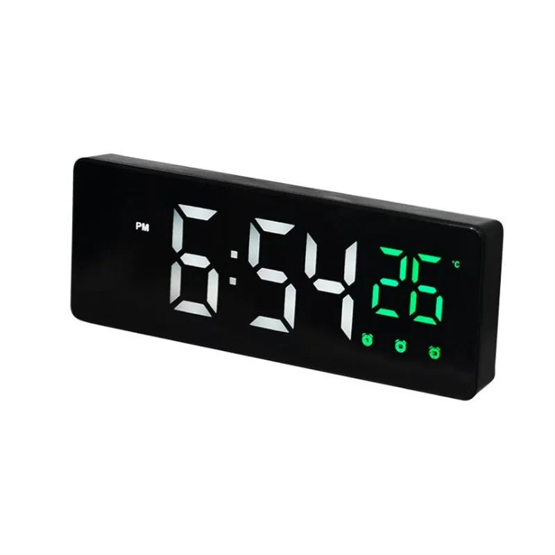 Réveils Ado  – LED Rectangulaire avec Grand Affichage Digital