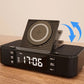 Réveil Connecté avec Enceinte Bluetooth Double Haut-Parleur