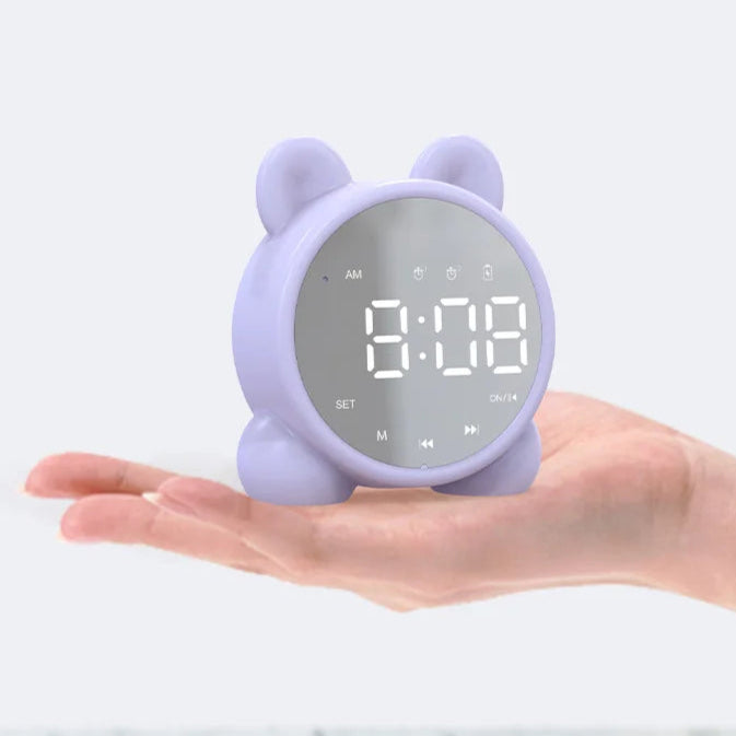 Réveil Connecté pour Enfants avec Enceinte Bluetooth