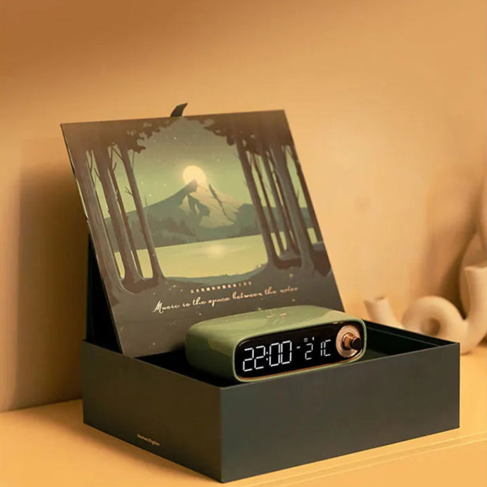 Réveil Connecté Rétro Multi-Fonction