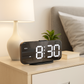Réveil Lampe de Chevet – Digital LED Double Alarme avec Ports USB