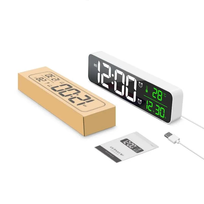 Réveil Digital Multifonction avec Température et Date