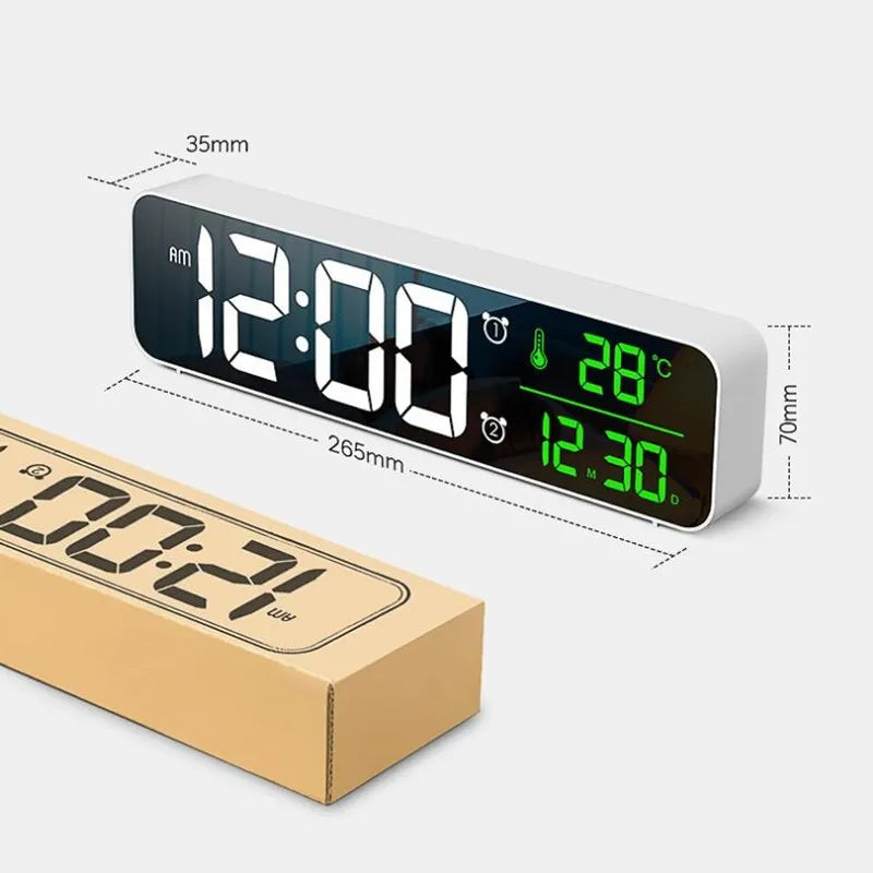 Réveil Digital Multifonction avec Température et Date