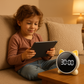 Réveil Éducatif - Enfant Chat Intelligent Écran LED Indicateur de Température
