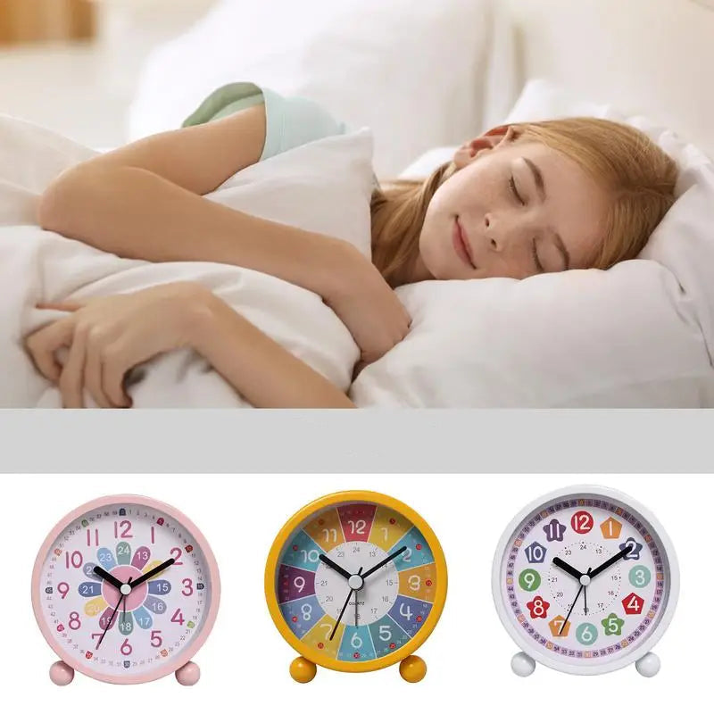 Réveil éducatif enfant coloré – Apprentissage de l’heure facile