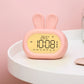 Réveil Éducatif Enfant Lapin Affichage Digital et Thermomètre Intégré