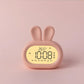 Réveil Éducatif Enfant Lapin Affichage Digital et Thermomètre Intégré