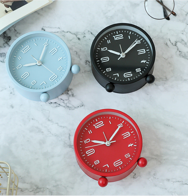 Réveil Enfant 10 ans – Classique à Aiguilles Coloré avec Mouvement Silencieux