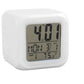 Réveil Enfant 10 ans – Cube LED Lumineux avec Alarme et Thermomètre