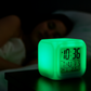 Réveil Enfant 10 ans – Cube LED Lumineux avec Alarme et Thermomètre