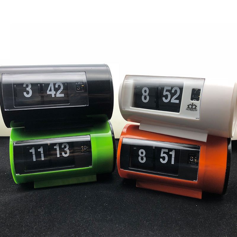 Réveil Enfant 10 ans – Cylindre à Volets Roulants Design Vintage Numérique