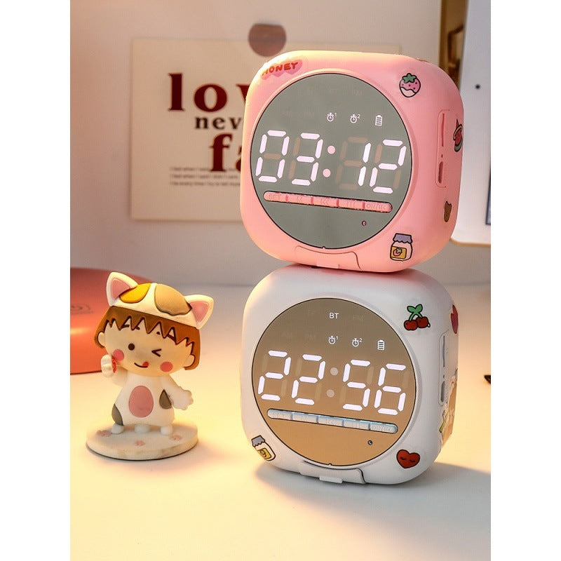 Réveil Enfant 10 ans – LED Bluetooth 5.0 avec Stickers Personnalisés