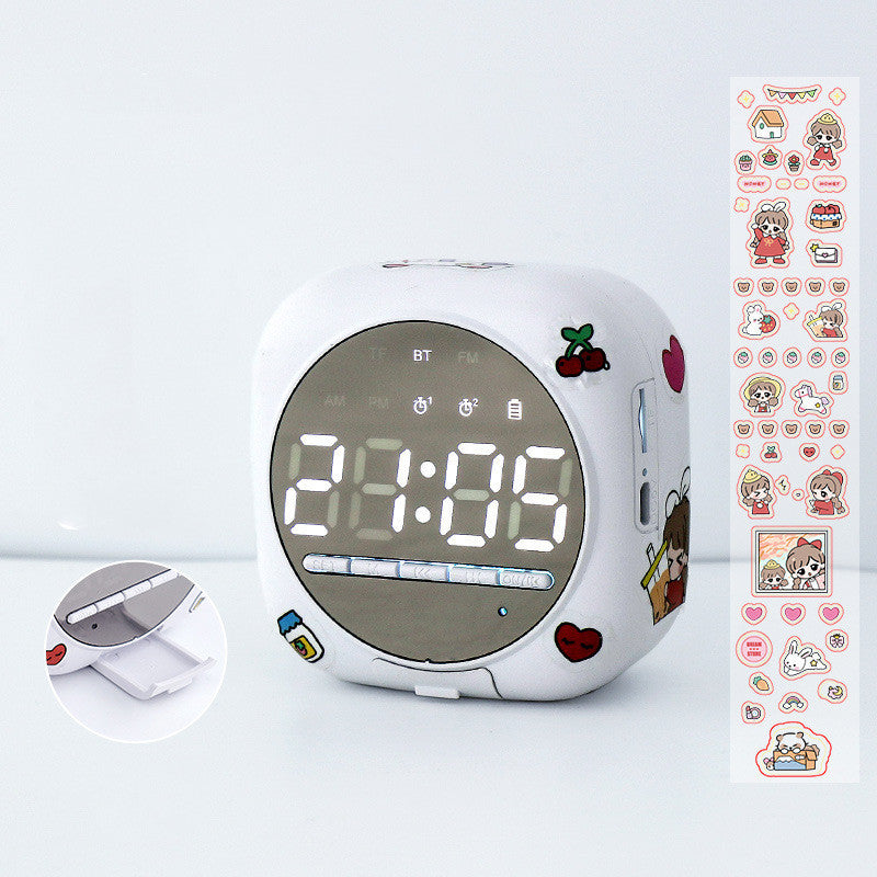 Réveil Enfant 10 ans – LED Bluetooth 5.0 avec Stickers Personnalisés