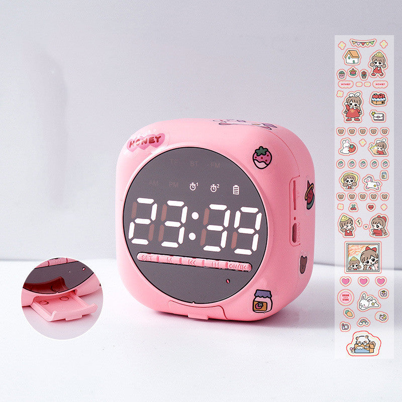 Réveil Enfant 10 ans – LED Bluetooth 5.0 avec Stickers Personnalisés