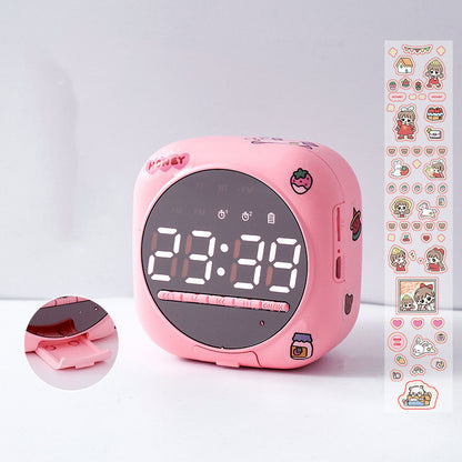 Réveil Enfant 10 ans – LED Bluetooth 5.0 avec Stickers Personnalisés