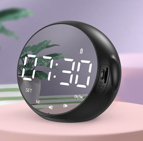 Réveil Enfant 10 ans – LED Rond avec Bluetooth 5.1 et Affichage Digital