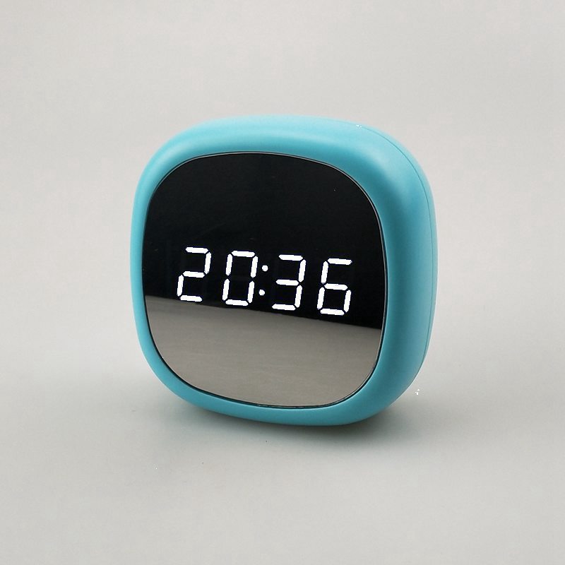 Réveil Enfant 10 ans – Miroir LED Multicolore avec Affichage Digital