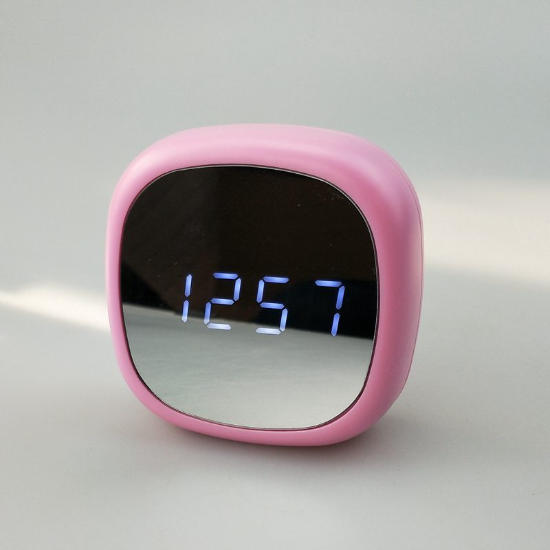 Réveil Enfant 10 ans – Miroir LED Multicolore avec Affichage Digital