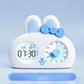 Réveil Enfant 4 Ans – Lapin Rose avec Minuteur et Affichage LED