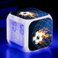 Réveil Enfant 5 ans – Cube LED Football avec Affichage Digital