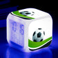 Réveil Enfant 5 ans – Cube LED Football avec Affichage Digital