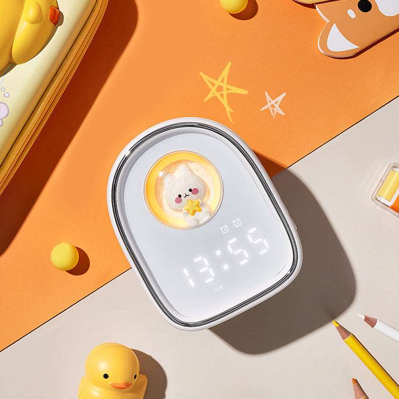 Réveil Enfant 6 ans – Capsule Spatiale LED avec Affichage Digital