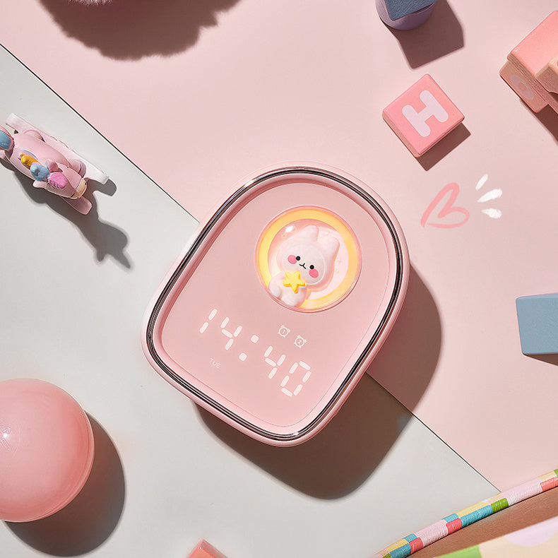 Réveil Enfant 6 ans – Capsule Spatiale LED avec Affichage Digital