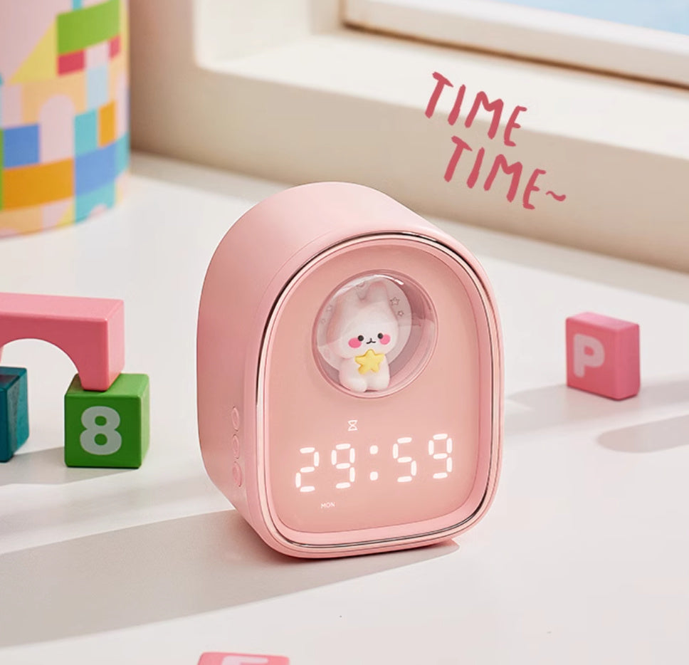 Réveil Enfant 6 ans – Capsule Spatiale LED avec Affichage Digital