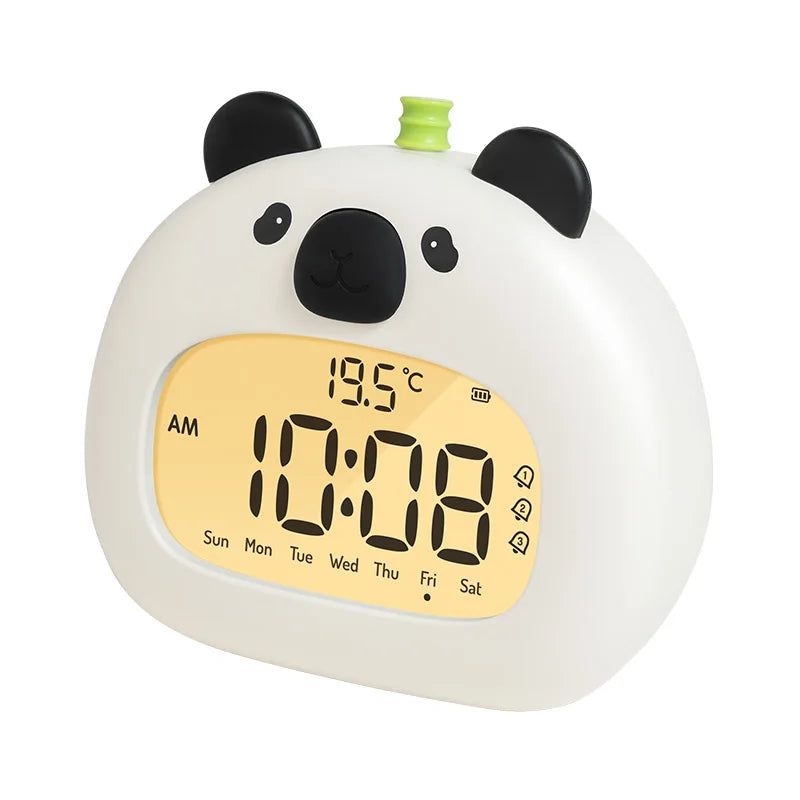Réveil Enfant Panda – LED Digital et Température