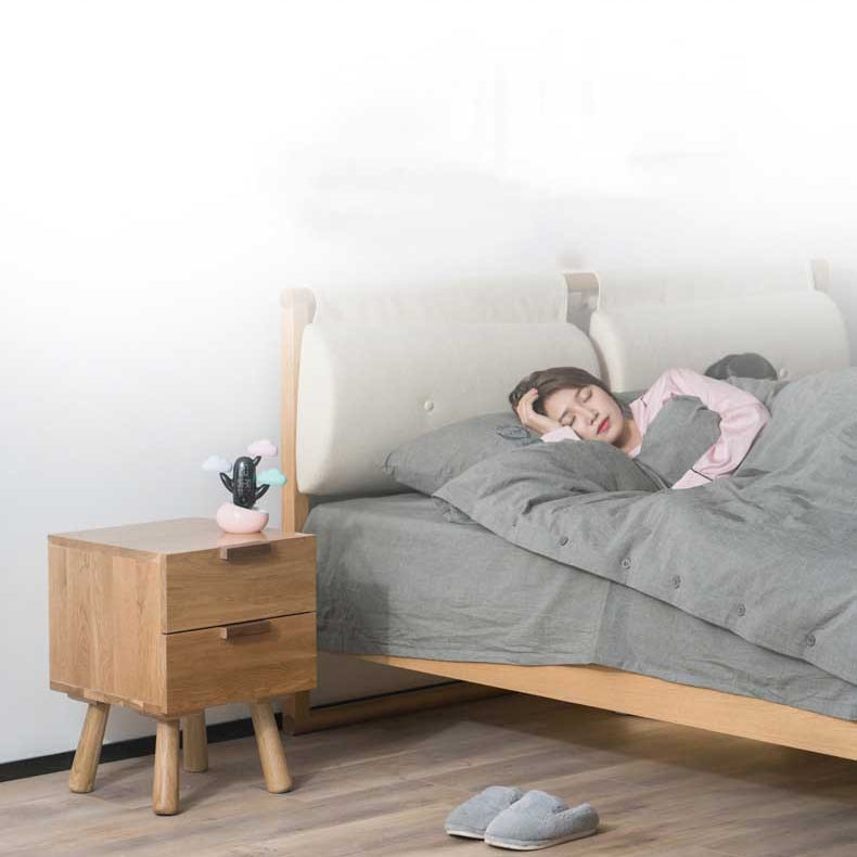 Réveil Enfant 6 ans – LED Nuages Multicolores avec Affichage Digital et Veilleuse