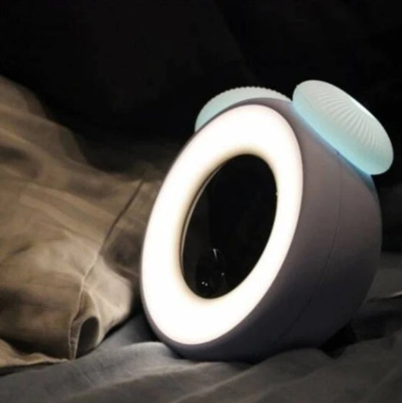 Réveil Enfant 6 ans – LED Rond avec Veilleuse Intelligente