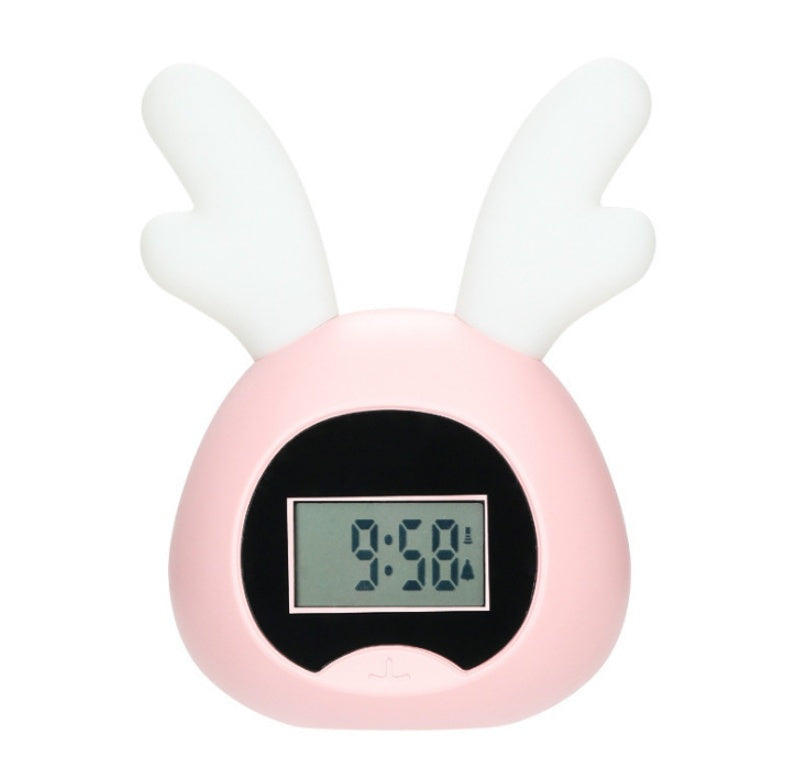 Réveil Enfant 7 ans – Lapin LED avec Veilleuse et Affichage Digital