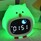 Réveil Enfant Animaux Mignons avec Veilleuse Lumineuse et Affichage Digital