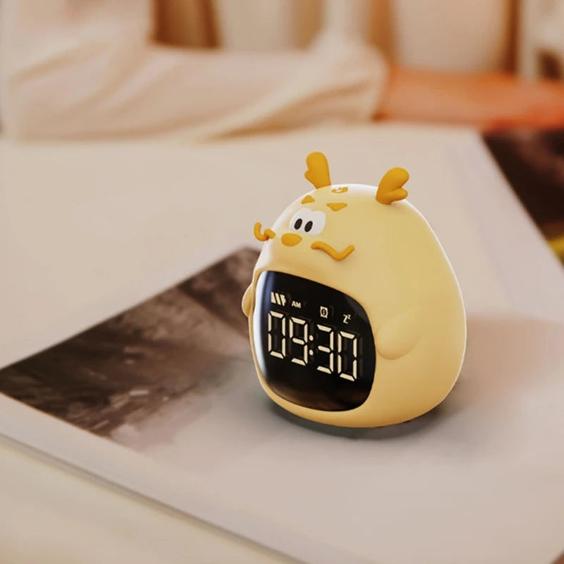 Réveil Enfant Connecté Bluetooth – Design Mignon avec Application Mobile