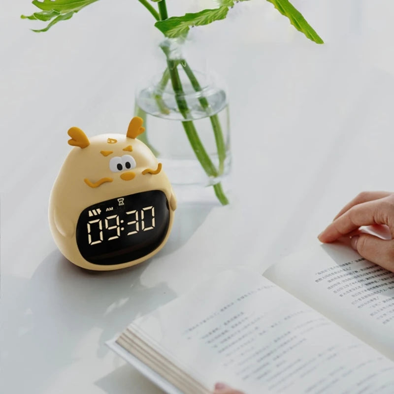 Réveil Enfant Connecté Bluetooth – Design Mignon avec Application Mobile