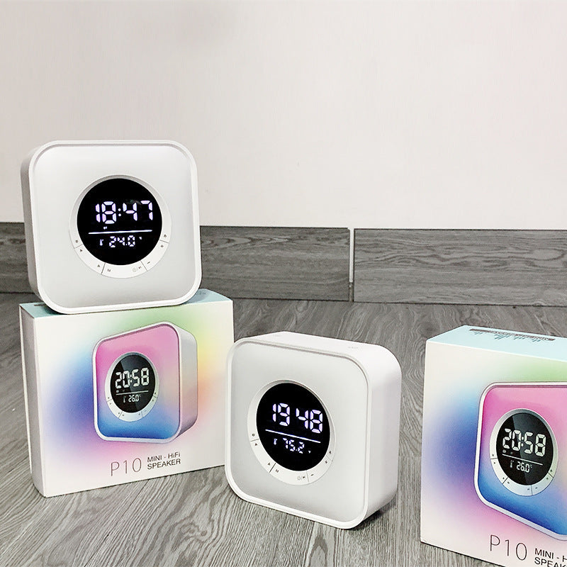 Réveil Enfant 7 ans – Cube LED Multicolore avec Veilleuse et Thermomètre