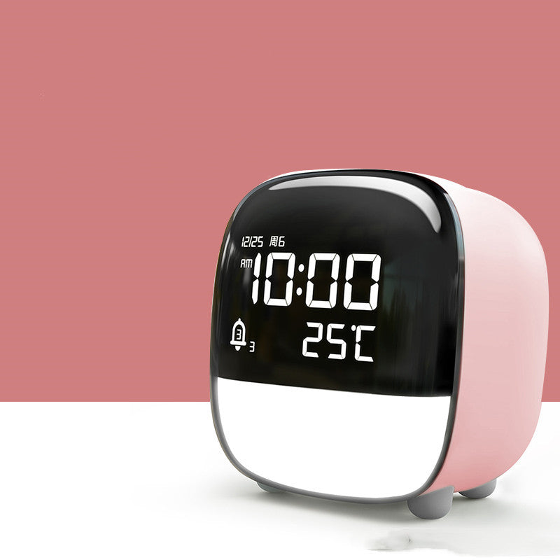 Réveil Enfant 7 ans – Cube LED avec Veilleuse Intégrée et Thermomètre